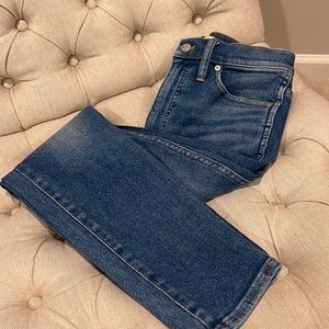 Madewell 10” High-Rise Skinny Crop—size 27